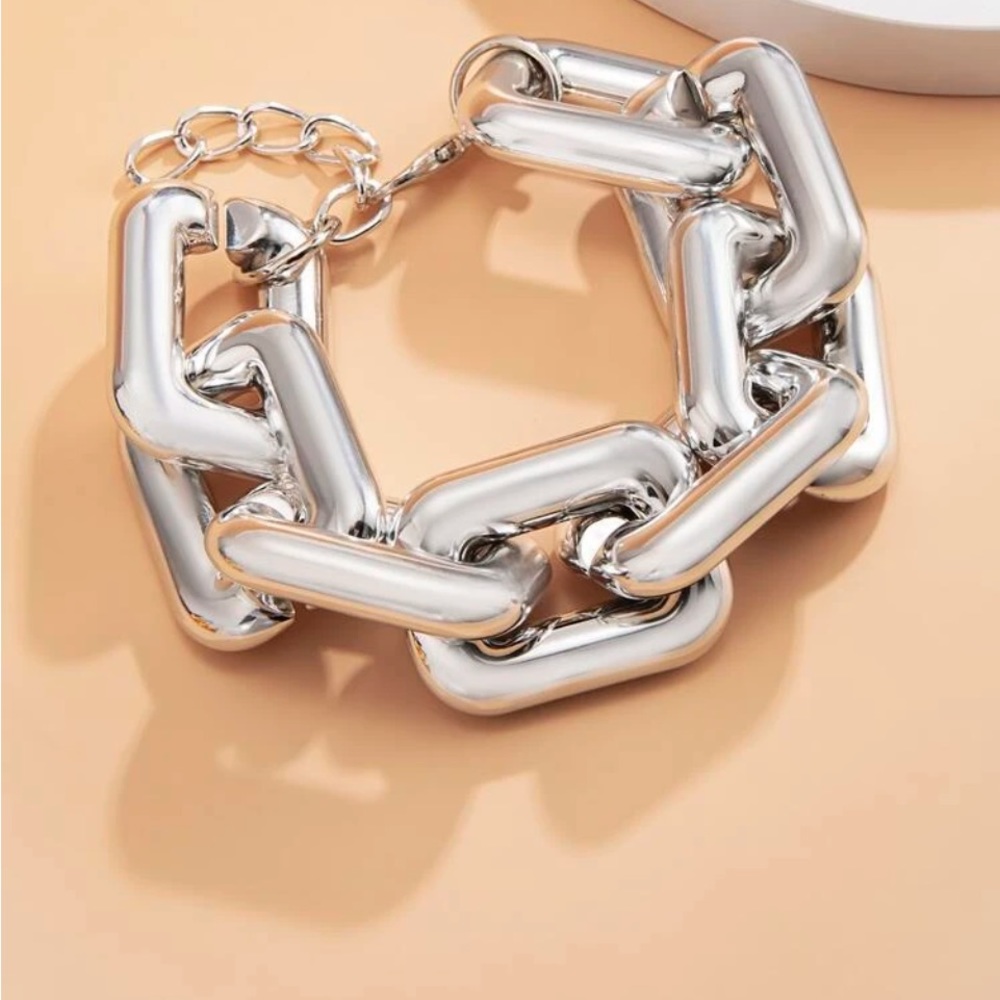 Silver Link bracelet